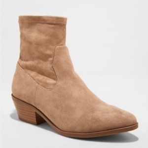 taupe bootie